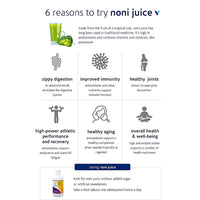 Thumbnail for Organic Noni - Natural Juice Blend, Exotic Super Fruit - Tropical Noni Fruit (or Morinda Citrifolia) Supports Immune Health (32 Fl Oz.) by The Vitamin Shoppe