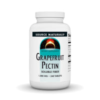 Thumbnail for Source Naturals Grapefruit Pectin, Soluble Fiber - 1000 mg Dietary Supplement - 240 Tablets