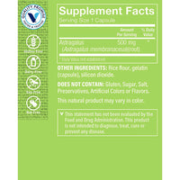 Thumbnail for The Vitamin Shoppe Astragalus (Root) 500mg Herbal Supplement Support (300 Capsules)