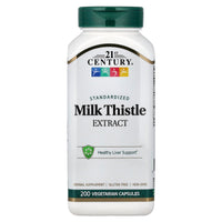 Thumbnail for 21st Century Milk Thistle Extract Veg Capsules, 200 Count