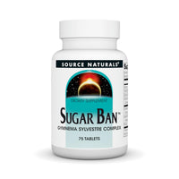 Thumbnail for Source Naturals Sugar Ban Gymnema Sylvestre Complex, 75 Tablets