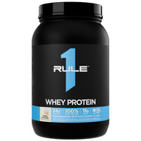 Thumbnail for Rule 1 Proteins Whey Protein – 24g Fast-Acting Protein from All-Whey Sources with Naturally Occurring EAAs & BCAAs for Workout Recovery or Anytime Use (2 Pounds, Vanilla Ice Cream)