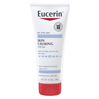Thumbnail for Eucerin Skin Calming Cream - Full Body Lotion for Dry, Itchy Skin, Natural Colloidal Oatmeal Enriched - 14 oz. Tube