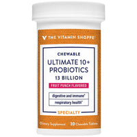 Thumbnail for The Vitamin Shoppe Ultimate 10+ Probiotics 13 Billion CFU - 10 Probiotic Strains for Digestive Health, Immune & Gut Support