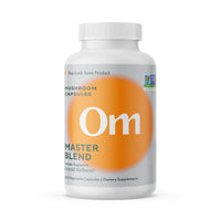 Thumbnail for Om Master Blend Mushroom Capsules - Organic Mushroom Supplement with 10 Mushrooms and Ashwagandha â€“ Supports Immunity, Gut Health & Stress Relief, 168 Count (56 Servings)