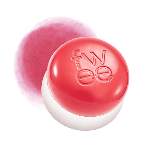 fwee Blurry Pudding Pot | Airbrushed Blush & Lip, Buildable Pigment, Long-lasting, Lightweight, Easy to Blend, Natural Soft Matte Finish - BFF (Pink Coral) | 0.17 oz