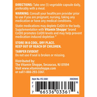 Thumbnail for The Vitamin Shoppe CoQ-10 100mg - Beneficial for Those Taking Statins – Supports Heart & Cellular Health and Healthy Energy Production, Essential Antioxidant – Once Daily (240 Capsules)