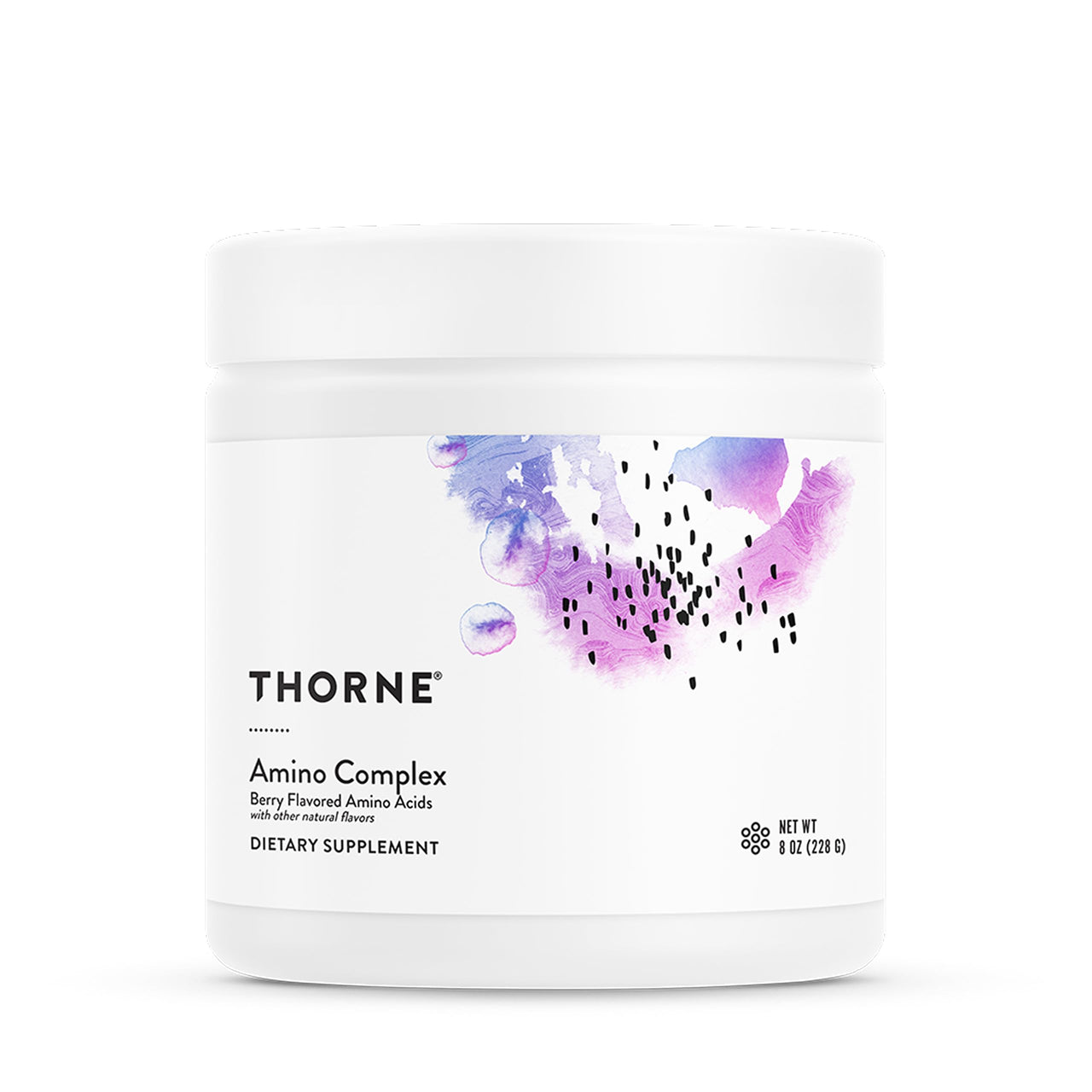THORNE - Amino Complex - Clinically-Validated EAA and BCAA Powder for Pre or Post-Workout - Promotes Lean Muscle Mass & Exercise Recovery* - NSF Certified for Sport - 30 Servings - 8.0 Oz - Berry