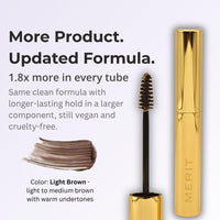 Thumbnail for Merit Brow 1980 Volumizing Pomade - Light Brown, Neutral Brown