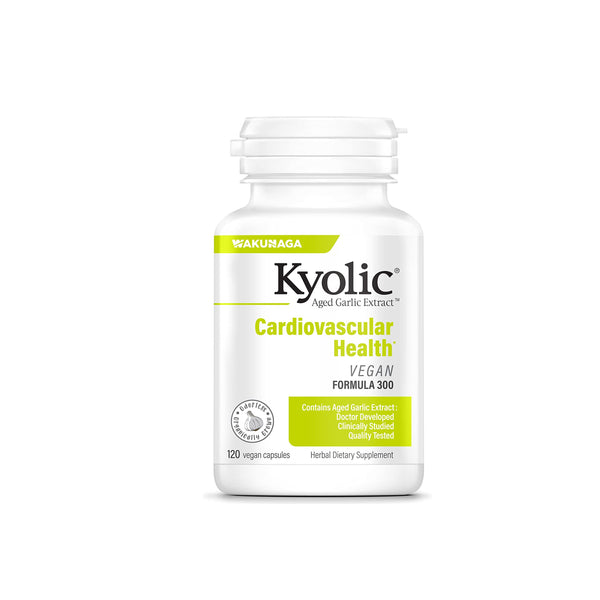 Kyolic Aged Garlic Extract Formula 300 Vegan, 120 Capsules
