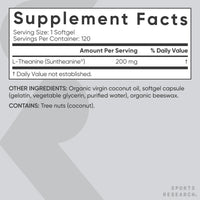 Thumbnail for Sports Research® Sleep Pack - Magnesium Glycinate 160mg & Double Strength L-Theanine Supplement 200 mg