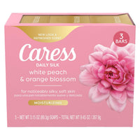 Thumbnail for Caress Beauty Bar Soap For Noticeably Silky Soft Skin Daily Silk Extract and Floral Oil Essence 3.15 oz 3 Bars