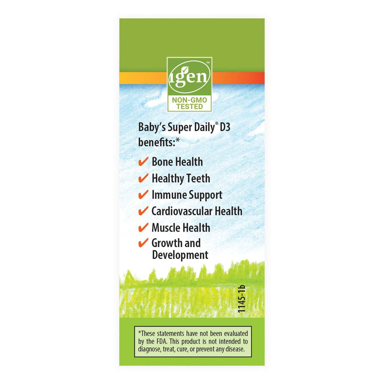Carlson - Baby's Plant-Based Super Daily D3, Baby Vegetarian Liquid Vitamin D Drops, 400 IU (10 mcg) per Drop, Sourced from Algae, for Infants and Toddlers, Unflavored, 90 Drops (2.54 mL)