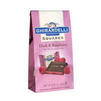 Thumbnail for Ghirardelli Dark Chocolate with Raspberry Filling Squares 6.38 oz