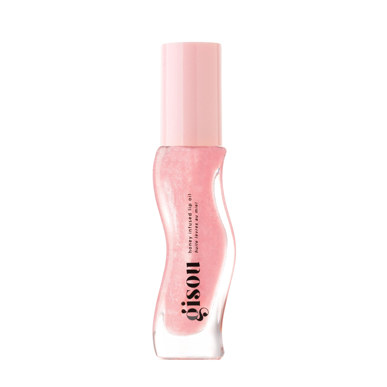 Gisou Honey Infused Lip Oil – Hydrating & Glossy Lip Oil with Mirsalehi Honey & Jojoba Seed Oil, Non-Sticky Shine, Watermelon Sugar, 0.27 Fl Oz
