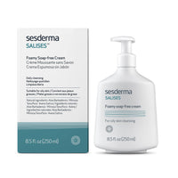 Thumbnail for Sesderma SALISES Foamy Soap-Free Cream, Gentle Face Wash for Oily & Acne-Prone Skin, Salicylic Acid Pore Cleanser, 8.5 fl oz