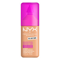 Thumbnail for NYX PROFESSIONAL MAKEUP Make 'Em Wonder Liquid Foundation, 24HR Foundation Makeup With A Soft Matte Finish, Buildable Full Coverage - 09 Light Nude
