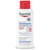 Thumbnail for Eucerin Itch Relief Intensive Calming Lotion, Itch-Relieving Lotion for Sensitive Dry Skin, 8.4 Fl Oz Bottle
