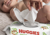 Thumbnail for HUGGIES Refreshing Clean Baby Wipes, Disposable Soft Pack (8-Pack, 448 Sheets Total), Scented, Alcohol-Free, Hypoallergenic, Size 1