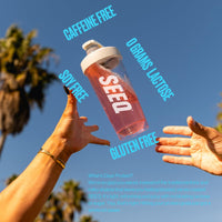 Thumbnail for SEEQ Clear Protein Powder - Blue Razz Freeze - 22 Servings - 22g Clear Whey Protein Isolate - Zero Sugar - 0g Lactose - Allergen Friendly - GLP1 Support - Bone Health - Muscle Post Workout Recovery