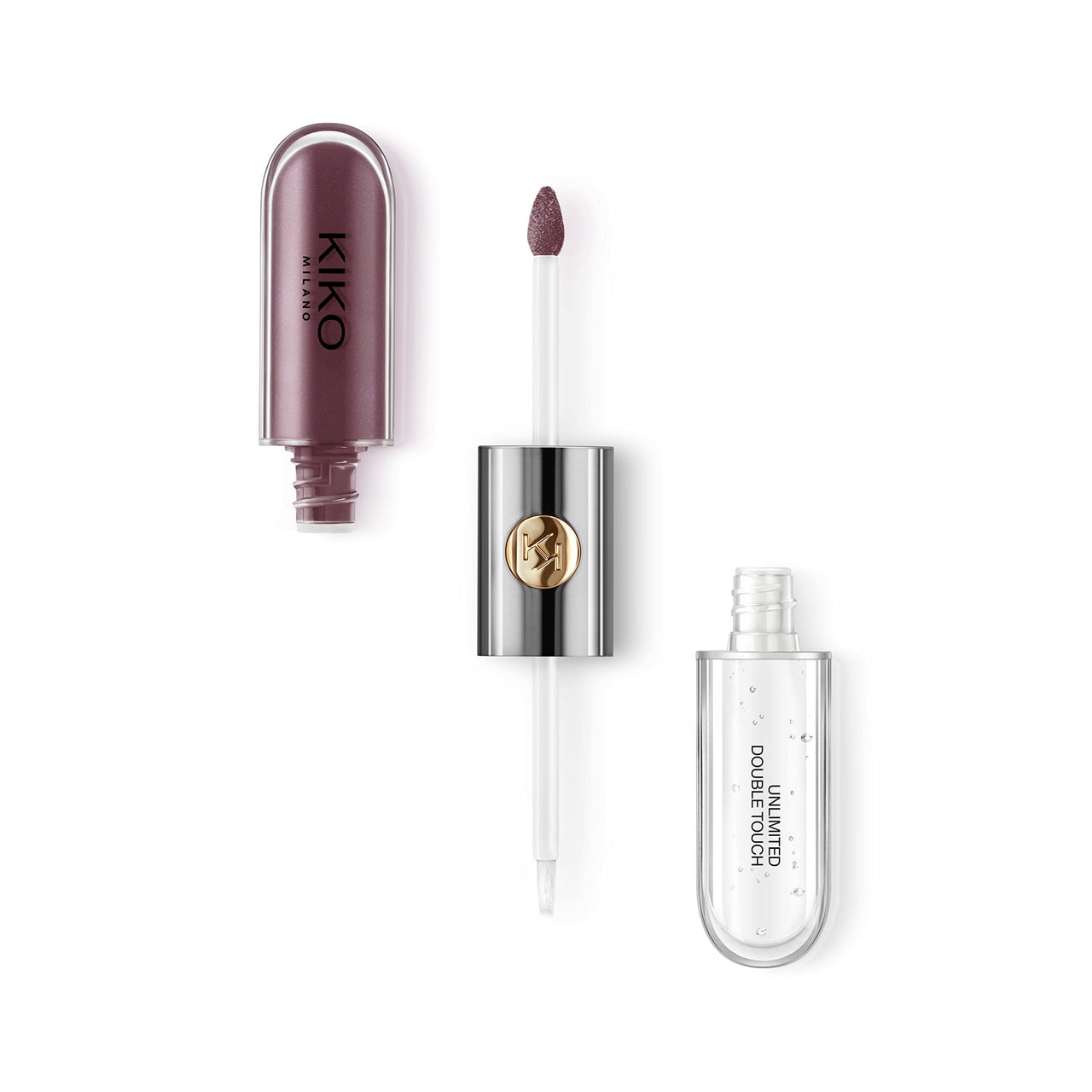 Kiko Milano Unlimited Double Touch 123 | Liquid Lipstick With A Bright Finish In A Two-step Application. Lasts Up To 12 Hours*. No-transfer base Colour.