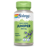Thumbnail for SOLARAY Juniper Berry 450 mg | Healthy Digestion, Cleansing & Water Balance Support | Antioxidant Activity | 100 VegCaps