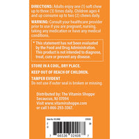Thumbnail for Elderberry, Zinc & Vitamin C Soft Chews - Immune Support - Mixed Berry (60 Soft Chews)