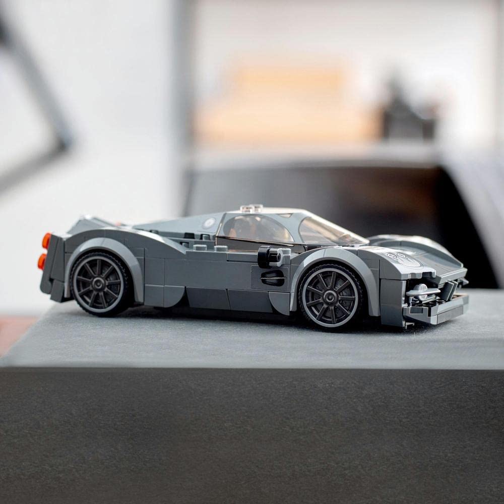 LEGO 76915 Speed Champions Pagani Utopia Racing Car and Toy Model Kit of an Italian Hypercar, Car Collector's Vehicle from The Set 2023