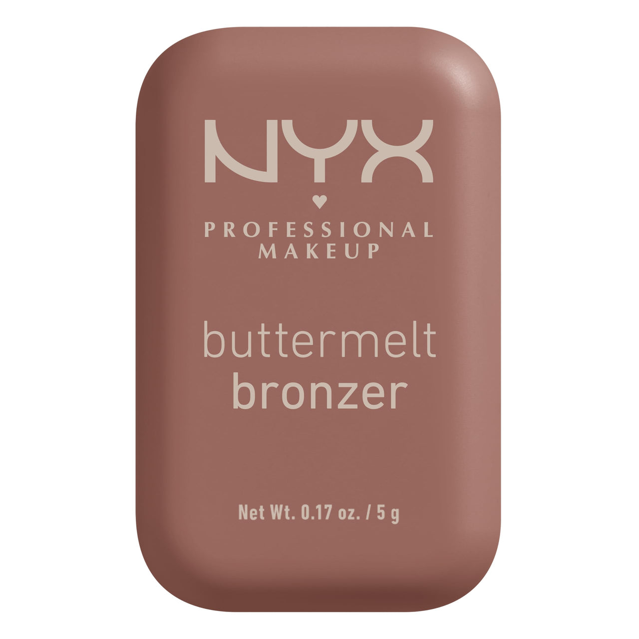NYX PROFESSIONAL MAKEUP Matte Buttermelt Bronzer, Longwear Face Makeup with Up to 12 Hours of Wear, Vegan Formula - Butta Biscuit (Medium Rosy Warm)