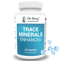 Thumbnail for Dr. Berg Trace Minerals Enhanced Complex - Complete with 70+ Minerals Including 10 mg of Zinc - Dietary Supplement - 60 Capsules
