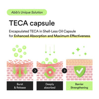 Thumbnail for Abib Heartleaf TECA capsule serum Calming drop 1.69 fl.oz. | Soothing Hydration with Centella Asiatica & Niacinamide | Lightweight Korean Skincare for Sensitive Skin