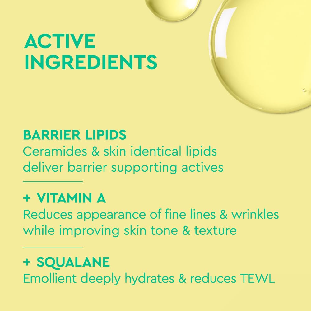 BYOMA Sensitive Retinol Oil - Face Treatment with Squalane & Vitamin A - Ideal for Sensitive Skin - Barrier Repair - 1.01 Fl. Oz