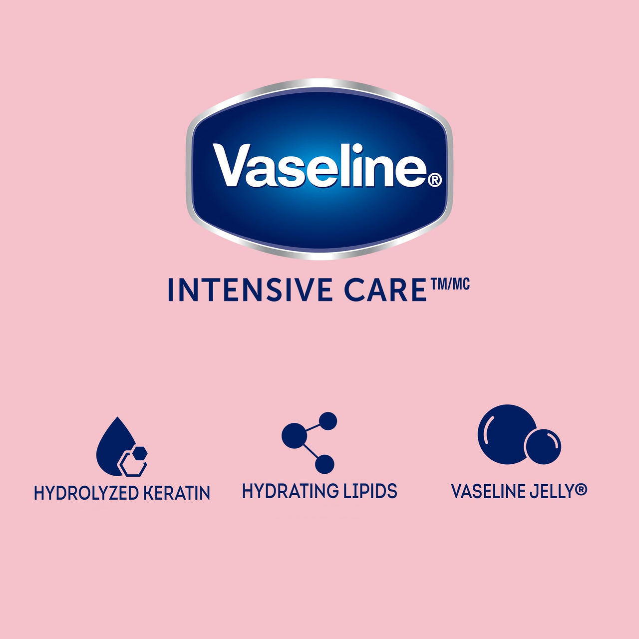 Vaseline Hand Cream 2-Pack – Healthy Hands Stronger Nails with Keratin, 10X Stronger Nails in 2 Weeks, 3.4 Oz Ea