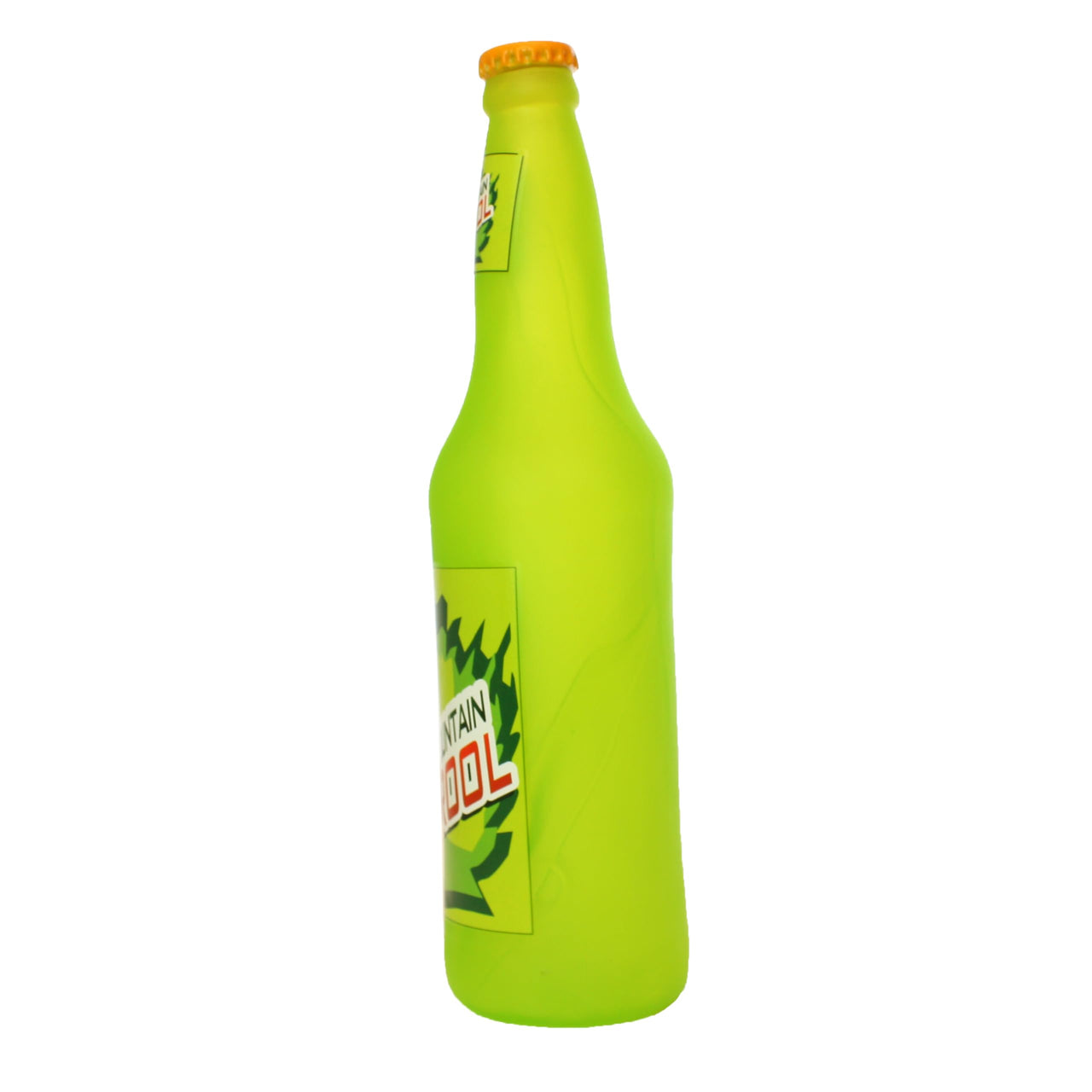 SILLY SQUEAKERS - Beer Bottles - Dog Toy - 100% Vinyl. Made Durable & Strong. Novelty Play Toy. Many Bottles to Choose from and They Float (Mountain Drool, Single)
