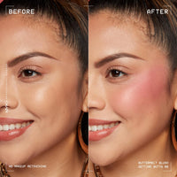 Thumbnail for NYX PROFESSIONAL MAKEUP Buttermelt Powder Blush, Fade and Transfer-Resistant Blush, Up to 12HR Make Up Wear, Vegan Formula - Getting Butta