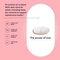 Thumbnail for One A Day Pregnancy Planning Prenatal Multivitamin for Women, Pre Pregnancy Vitamins for Women with Methylfolate, Folic Acid, Zinc, Vitamin B12 & Vitamin D to Support Reproductive Health, 60 Tablets