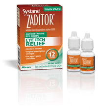 Thumbnail for Alcon Zaditor Antihistamine Eye Drops, Twin Pack, 5-mL Each