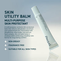 Thumbnail for Prequel Skin Utility Balm. Advanced Occlusive Face Cream for Dry Skin, Moisturizer for Sensitive Skin. Thick Non-Comedogenic Barrier Protection with Dimethicone and Shea Butter. 1.7oz Tube