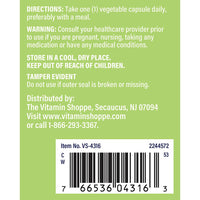 Thumbnail for The Vitamin Shoppe Milk Thistle 600 MG - Liver Health Support, Detoxification & Antioxidant Protection (100 Capsules)
