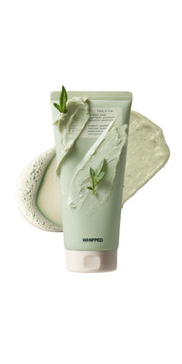 Thumbnail for Whipped Korean Skincare Face Wash, Deep Cleansing Vegan Facial Cleanser for Oily Skin and Pore Care with Niacinamide, Hyaluronic Acid, Ceramide, Mugwort & Teatree, Doubles as a Face Mask, 4.5 oz