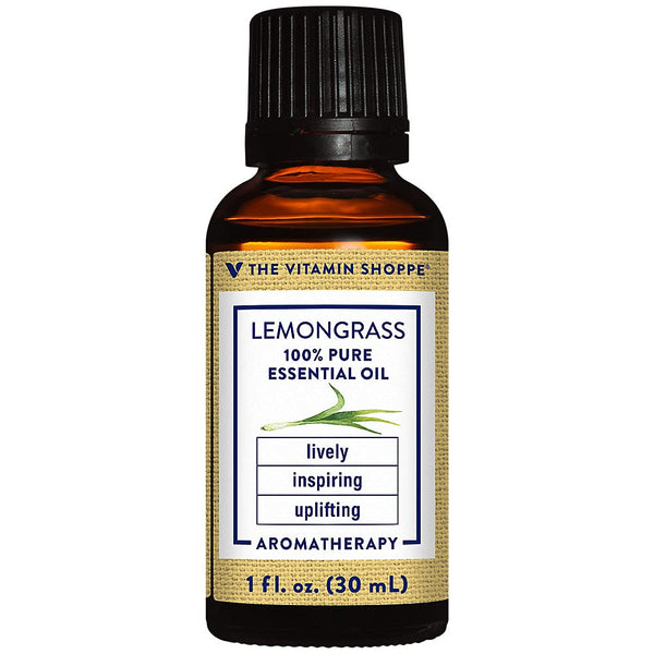 Lemongrass - 100% Pure Essential Oil - Lively, Inspiring, & Uplifting Aromatherapy (1 fl. oz.)