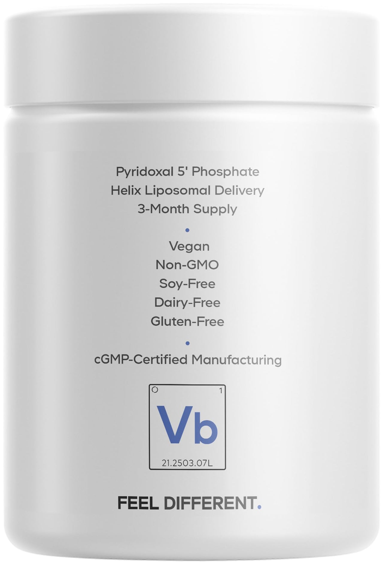 Codeage Liposomal P5P Supplement – Vitamin B6 as Pyridoxal-5'– Phosphate – Liposomal Delivery – Active B6 Form – 3-Month Supply – 1 Capsule Daily – Non-GMO – 90 Capsules