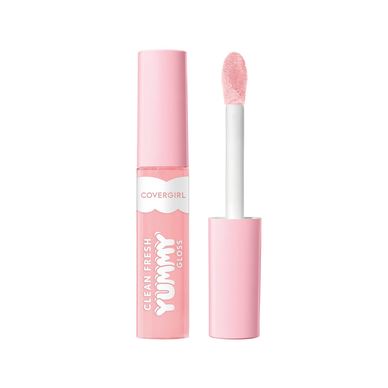 COVERGIRL Clean Fresh Yummy Lip Gloss, Sheer, Natural Scents, Vegan Formula - Coconuts About You