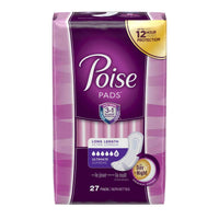 Thumbnail for Poise Bladder Control Pad 15.9 Inch Length Heavy Absorbency Absorb-Loc One Size Fits Most Female Disposable, 33593 - Case of 108