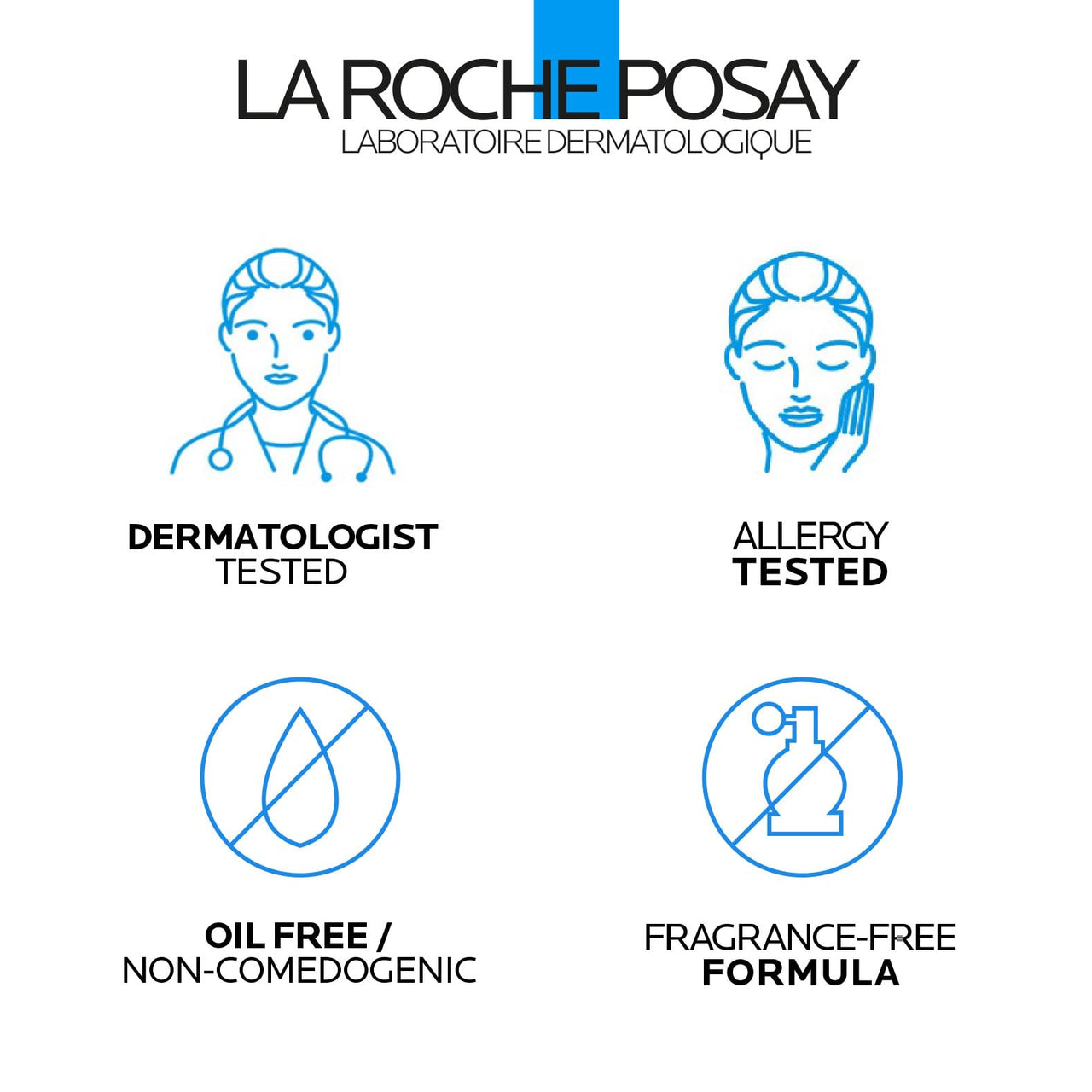 La Roche-Posay Toleriane Purifying Foaming Facial Cleanser, Niacinamide + Ceramides + Prebiotic Thermal Water, Oil Free Face Wash For Oily Skin, Pore Cleanser Safe For Sensitive Skin, Soap Free