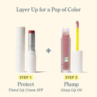 Thumbnail for Beekman 1802 Oh Mega Milk Lip Oil - Fragrance Free - Squalane, Vitamin E & Goat Milk - Plumps & Hydrates Lips - 0.14 fl oz