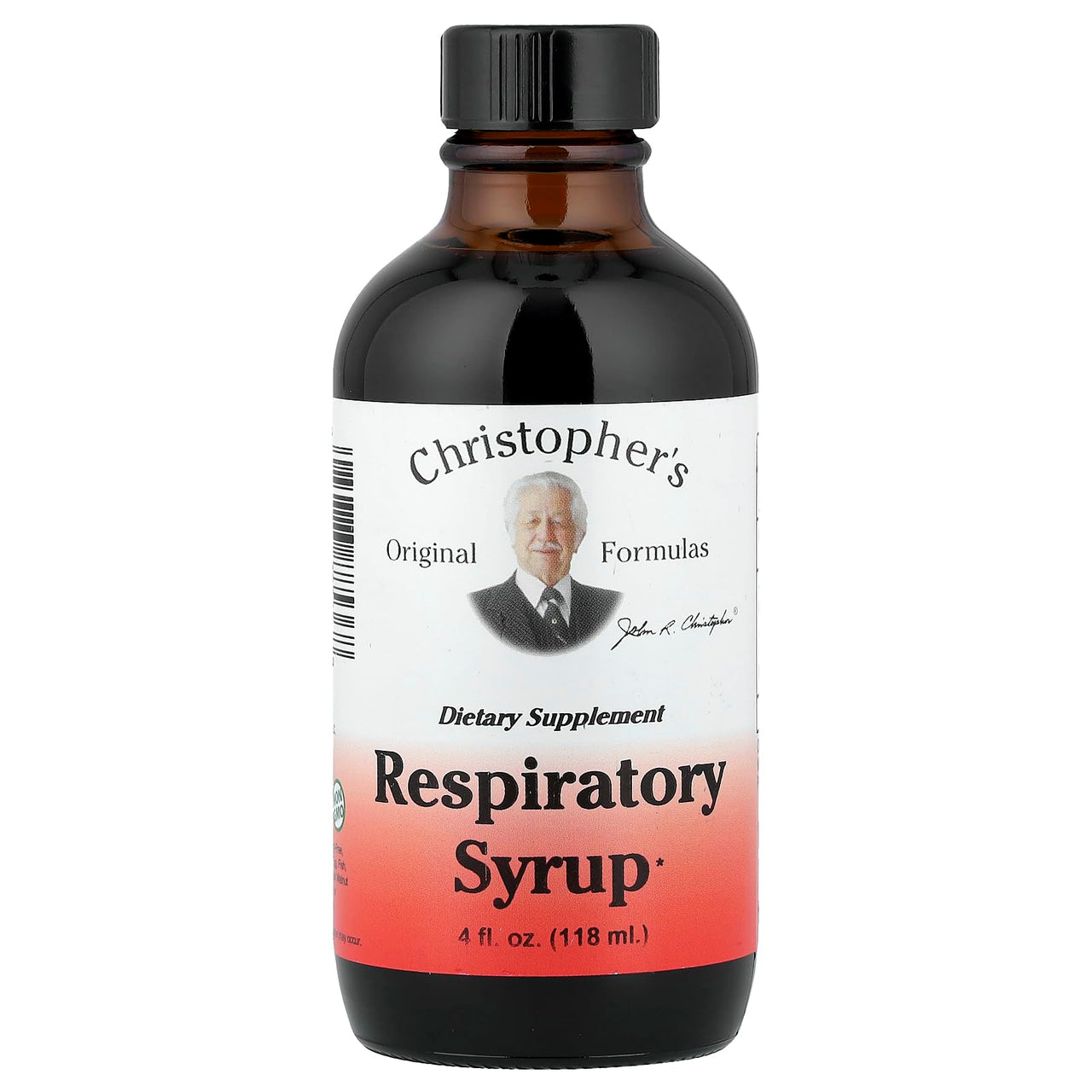 Christopher's Original Formulas Respiratory Syrup 4 oz | Herbal Support for Lungs, Sinuses & Bronchial Health