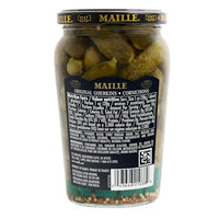 Thumbnail for Maille Pickles Cornichons Original Pack of 12 The perfect cornichon for garnishing a gourmet sandwich or snacking Product of France 13.5 oz