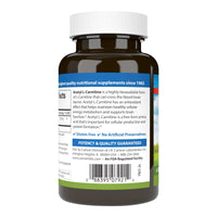 Thumbnail for Carlson - Acetyl L-Carnitine, 500 mg, Cognitive Health, Brain Function & Energy Production, 120 Capsules