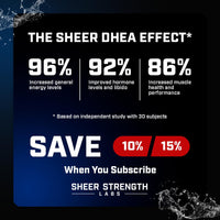 Thumbnail for DHEA Supplement for Men DHEA 100mg - Pure DHEA Supplement for Men for Strength and Hormone Balance - DHEA for Women and Men - High Purity Enhanced Absorption 60 SV USA